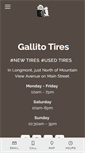 Mobile Screenshot of gallitotires.com